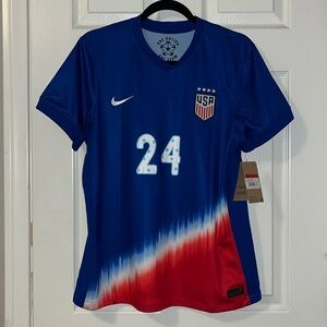 USWNT 2024 Away Jersey-Personalized
